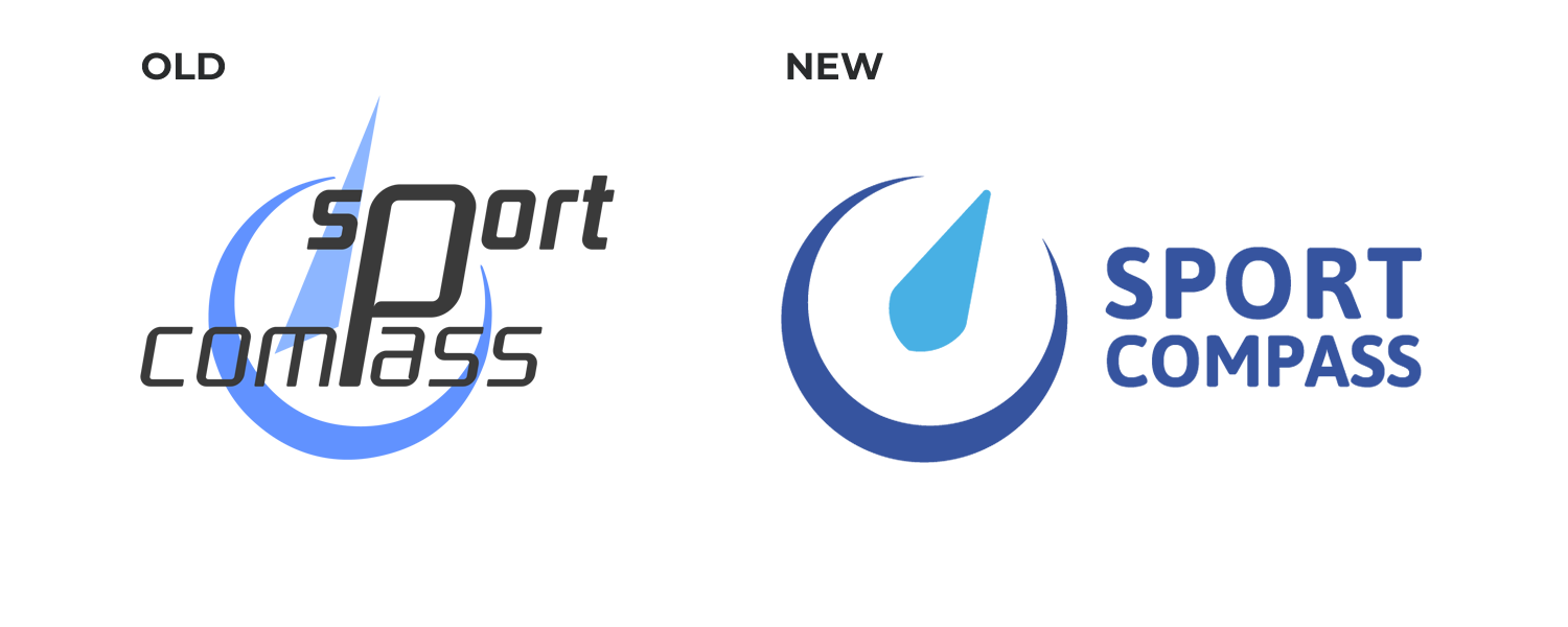 Sport Compass Logo Comparison
